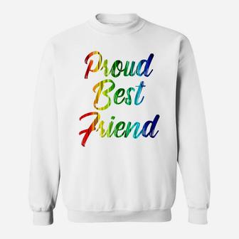 Lgbt Rainbow Pride Shirts Proud Best Friend Tees Gay Lesbian Sweatshirt | Crazezy