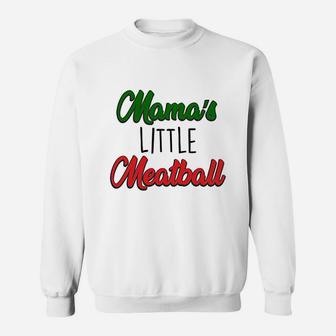 Little Meatball Italian Sweatshirt - Thegiftio UK