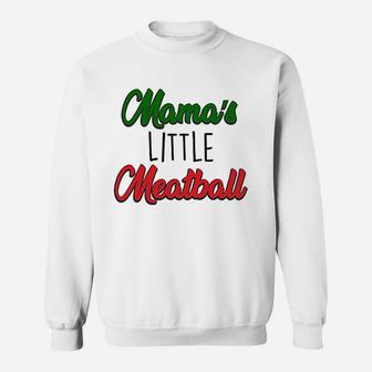 Little Meatball Print Sweatshirt - Thegiftio UK