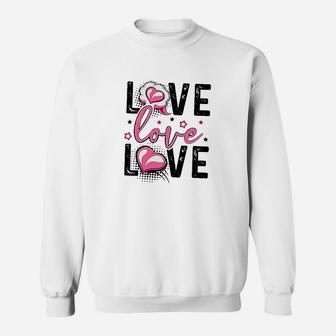 Love Heart Sweatshirt | Crazezy AU