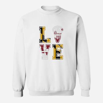 Love Lacrosse Sweatshirt | Crazezy UK
