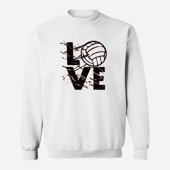Love Volleyball Sweatshirt | Crazezy UK