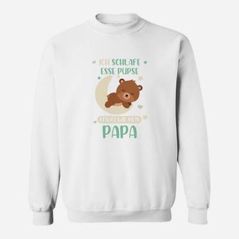 Lustiges Papa Sweatshirt mit Bär Motiv – Perfektes Geschenk zum Vatertag - Seseable