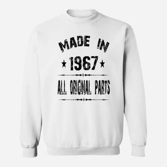 Made In 1967 All Original Parts Premium Sweatshirt | Crazezy