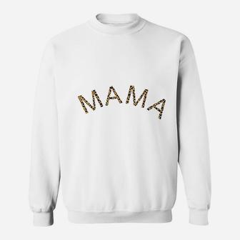 Mama Leopard Sweatshirt | Crazezy