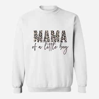 Mama Of A Little Boy Sweatshirt | Crazezy