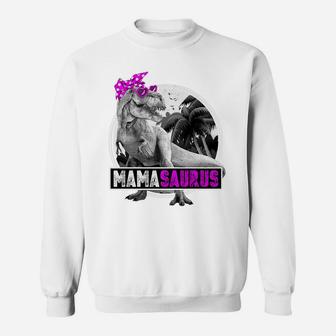Mamasaurus Shirt Funny T-Rex Mom Gift Dinosaur Sweatshirt | Crazezy UK