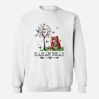 Mamaw Bear Awareness Love Support Sweatshirt | Crazezy