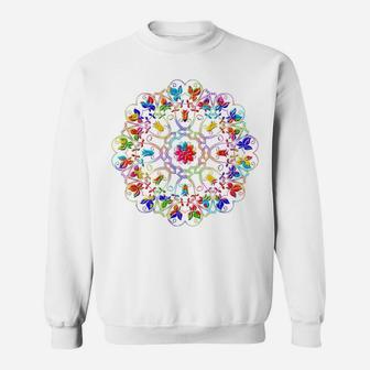 Mandala Flower Ornament Jigsaw Autism Puzzle Sweatshirt | Crazezy CA