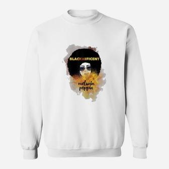 Melanin Popping Gift Sweatshirt - Thegiftio UK