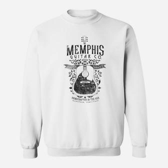 Memphis Guitar Company Handcrafted Graphic Sweatshirt | Crazezy CA
