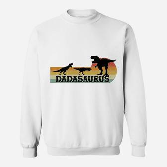 Mens Fun Dadasaurus T-Rex Dinosaurs For Dad - Father's Day Sweatshirt | Crazezy UK