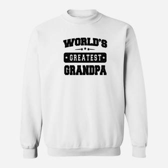 Mens Worlds Greatest Grandpa Relative Sibling Gift Idea Sweatshirt - Thegiftio UK