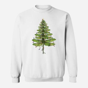 Merry Christmas Insect Lover Xmas Dragonfly Christmas Tree Sweatshirt Sweatshirt | Crazezy UK