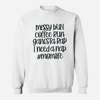 Messy Bun Coffee Run Sweatshirt - Thegiftio UK