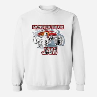 Monster Truck Jam Mud Monster Sweatshirt - Thegiftio UK