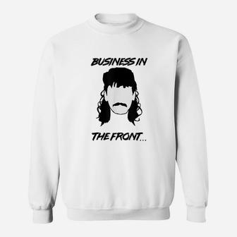 Mullet Business In The Front Party In The Back Sweatshirt | Crazezy