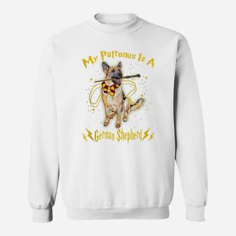 My Patronus Is A German Shepherd Sweatshirt | Crazezy CA