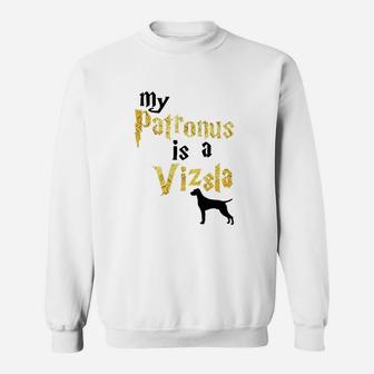 My Patronus Is A Vizsla Sweatshirt | Crazezy UK