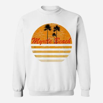 Myrtle Beach Vintage Retro 70S Throwback Surf Tee Sweatshirt | Crazezy