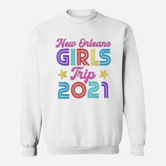 New Orleans Girls Trip 2021 Matching Bachelorette Vacation Sweatshirt - Thegiftio UK