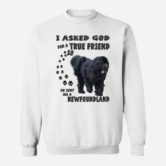 Newfoundland Saying Mom, Newf Dad Costume, Cute Newfie Dog Sweatshirt | Crazezy DE