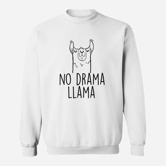 No Drama Llama Sweatshirt | Crazezy UK