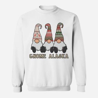 Nome Alaska Souvenir Gnome Alaska Pun Sweatshirt | Crazezy