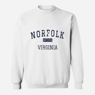 Norfolk Virginia Est Sweatshirt | Crazezy DE