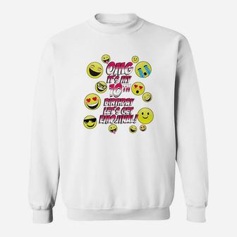 Omg Its My 10Th Happy Birthday 10 Year Old Boy Girl Sweatshirt | Crazezy UK