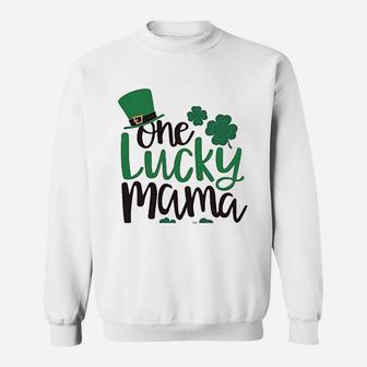 One Lucky Mama Sweatshirt | Crazezy CA