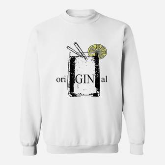Original Gin And Tonic Funny Longdrink Sweatshirt - Thegiftio UK
