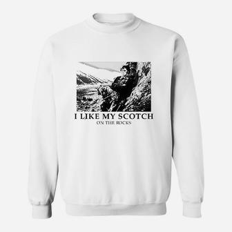 Outlander I Like My Scotch On The Rocks Sweatshirt | Crazezy UK
