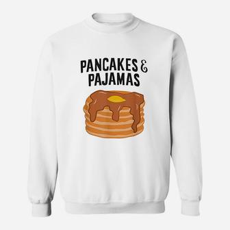 Pancakes And Pajamas Sweatshirt | Crazezy