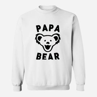 Papa Bear Best Grateful Dad Ever Sweatshirt | Crazezy