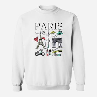 Paris Woman Sweatshirt | Crazezy AU