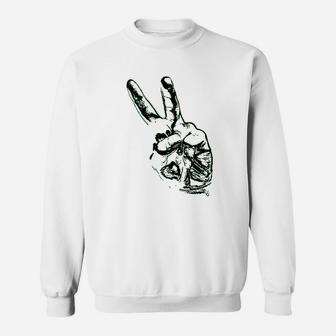 Peace Out Sweatshirt | Crazezy UK
