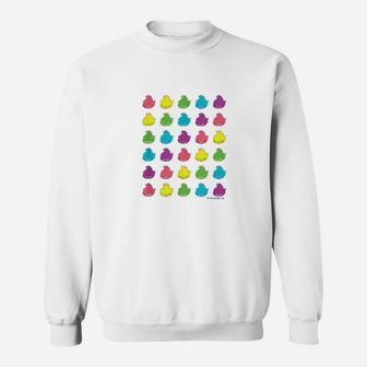 Peeps Rainbow Peeps Pattern Sweatshirt | Crazezy DE