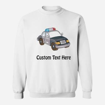 Police Car Sweatshirt | Crazezy DE