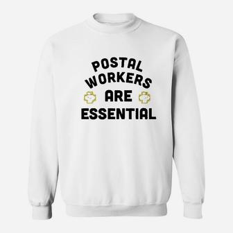 Postal Workers Are Essential Sweatshirt | Crazezy UK