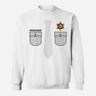 Prison Guard Correctional Officer Police Costume Funny Gift Sweatshirt | Crazezy UK
