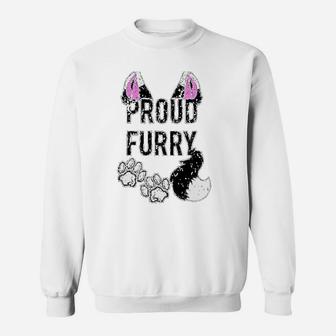 Proud Furry Tail And Ears Sweatshirt | Crazezy