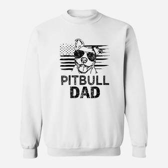 Proud Pitbull Dad Sweatshirt | Crazezy