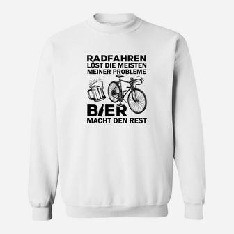 Radfahren Löst Die Meisten Cycling Sweatshirt - Seseable