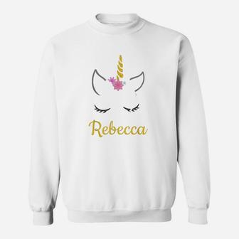 Rebecca Unicorn Sweatshirt - Thegiftio UK