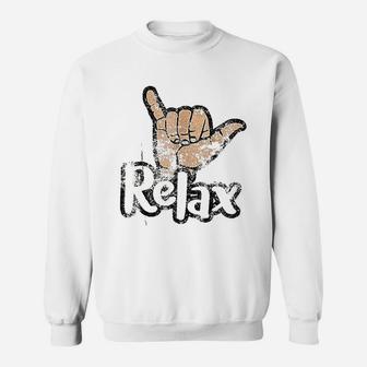 Relax Hang Loose Indoor Skydiving Wind Tunnel Flying Sweatshirt - Thegiftio