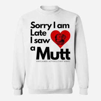 Rescue A Dog Today Dogs And Mutts Lovers - For Mom Or Dad Sweatshirt | Crazezy CA