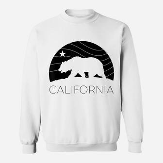 Retro California Bear Vintage Beach Cali Pride Surf 70S 80S Sweatshirt | Crazezy CA