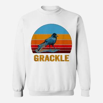 Retro Vintage Style Sunset Grackle Sweatshirt | Crazezy