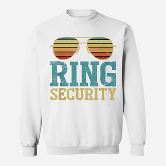 Ring Security Ring Bearer Boys Wedding Party Sweatshirt | Crazezy